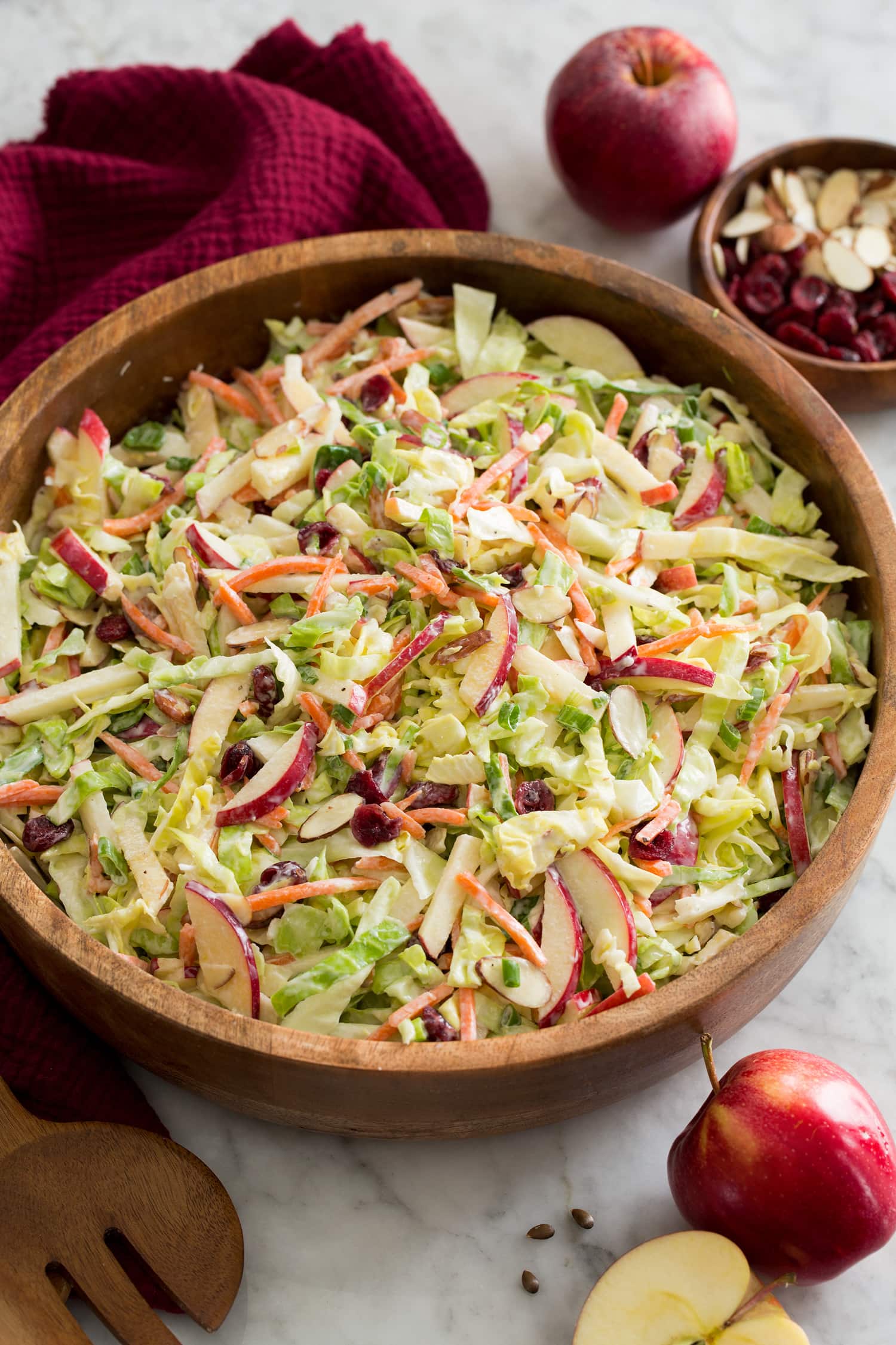 Apple Cranberry Almond Coleslaw: A Fresh Twist on Tradition